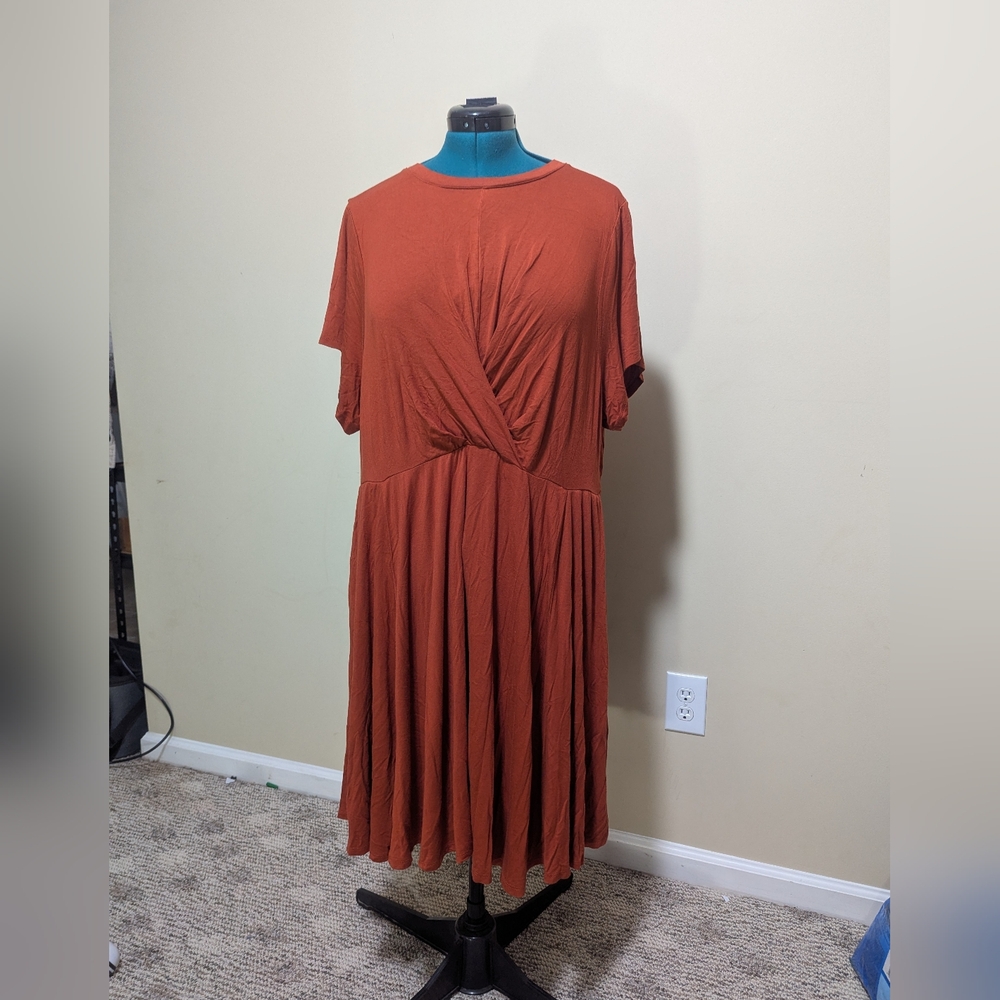 Super Soft By Torrid- Rust Dress
